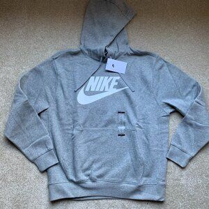 NWT Nike Mens Large Grey Hoodie